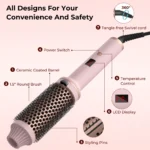 Hair Curling Brush   Versatile Styling Tool 2 | PricZone