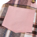 Pink Plaid Baby Girl Outfit 3PCS Set 6 | PricZone