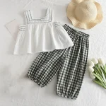 Kids Summer Clothing Set for Girls 2 7 Years   2PCS 2 | PricZone