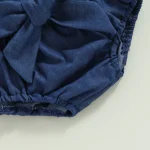 Summer Infant Knit Romper  Denim Set with Accessories 4 | PricZone