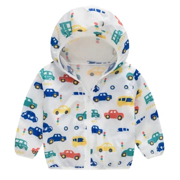 Kids Summer Hooded Jacket   Toddler Outerwear 2 | PricZone