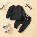 Kids Autumn Outfit Sets   Sweatshirt  Sweatpants Combo 3 | PricZone
