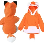 Fox Themed Kids Autumn Hooded Jacket | PricZone