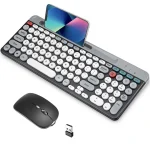 Compact Ergonomic Wireless Keyboard  Mouse 1 | PricZone
