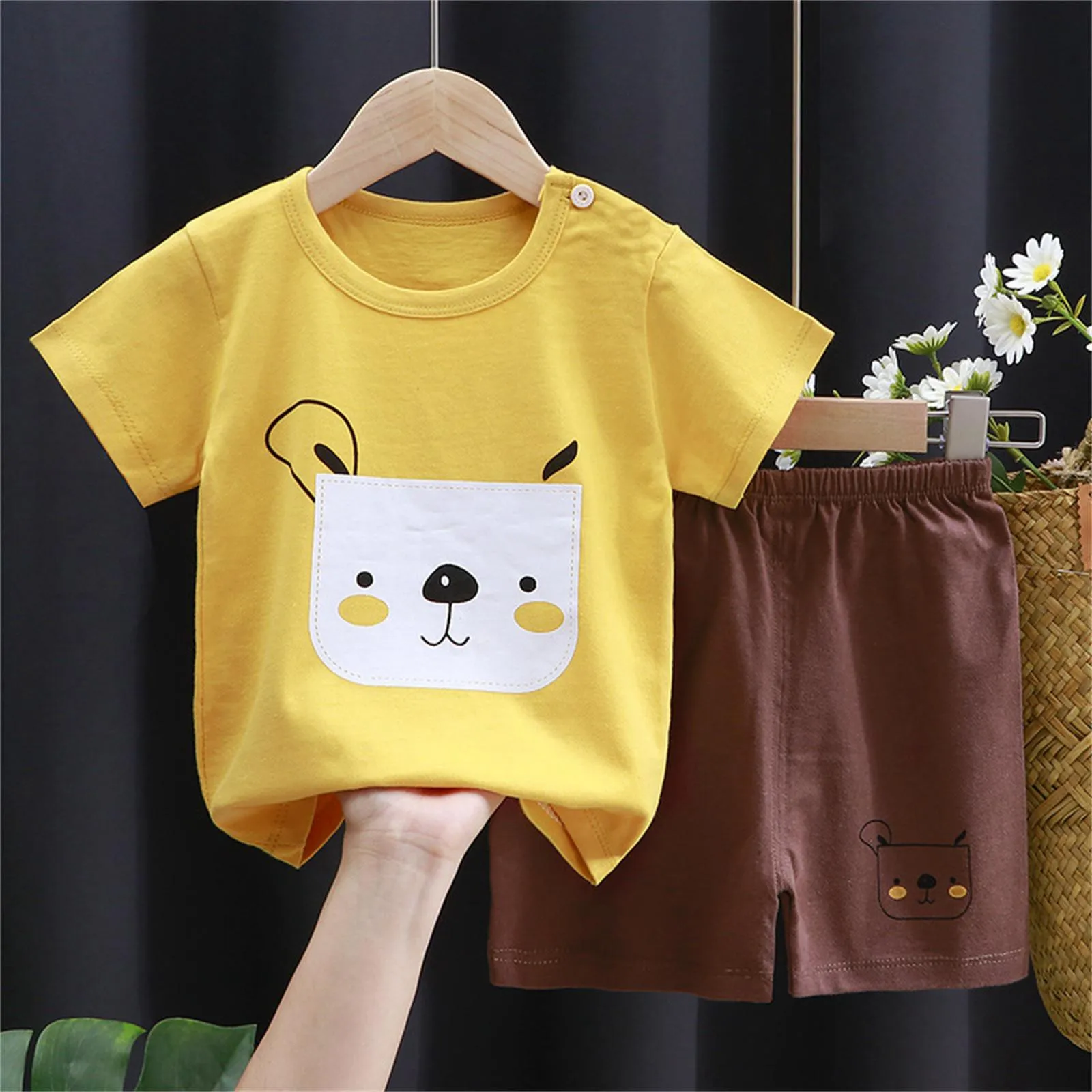 Boys Girls Cartoon Summer Clothing Set 4 | PricZone Boys Girls Cartoon Summer Clothing Set 4 | PricZone