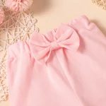 Infant Girls Leopard  Letter Print Outfit Set 6 24M 4 | PricZone