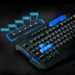 Wireless Gaming Keyboard  Mouse Combo 4 | PricZone