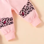 Infant Girls Leopard  Letter Print Outfit Set 6 24M 5 | PricZone
