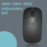 Compact Ergonomic Wireless Keyboard  Mouse 4 | PricZone