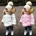 Stylish Toddler Hooded Snowsuit Jacket 4 | PricZone