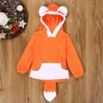 Fox Themed Kids Autumn Hooded Jacket 4 | PricZone