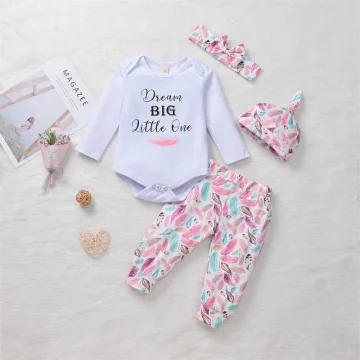 Spring Toddler Clothing Set 0 18M Bodysuit  More 2 | PricZone