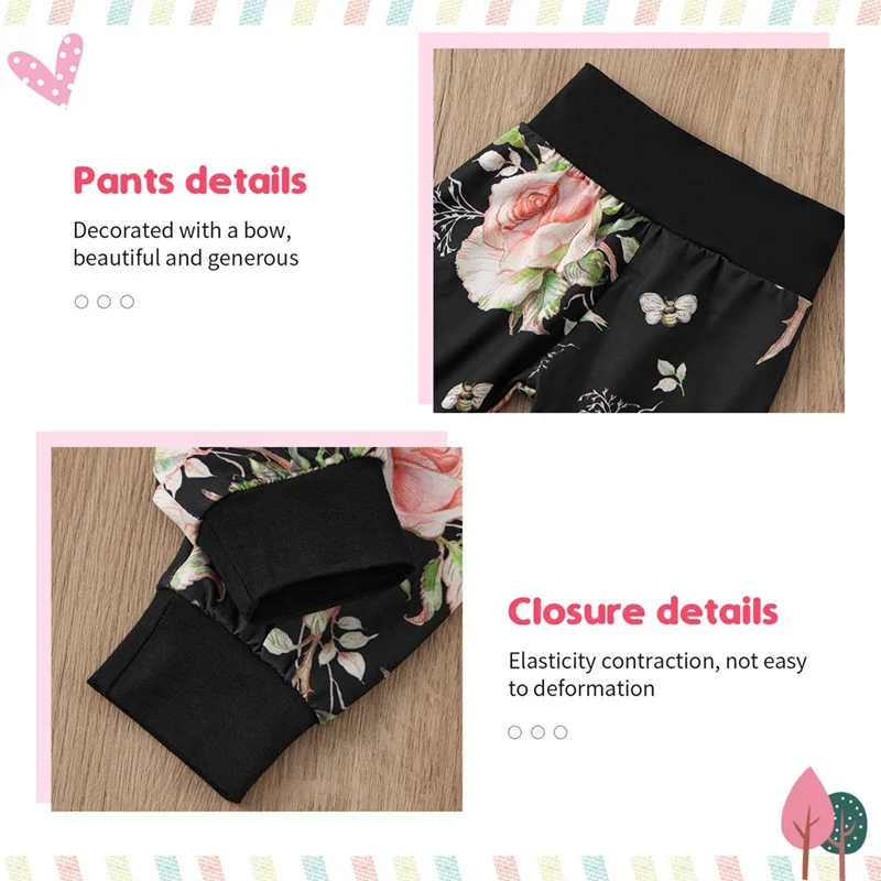 Newborn Girl 4Piece Outfit Set Romper Pants Cap Headban 4 | PricZone Newborn Girl 4 Piece Outfit Set Romper Pants Cap Headban 4 | PricZone