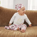 Spring Baby Girls 4 Piece Casual Outfit Set 1 | PricZone