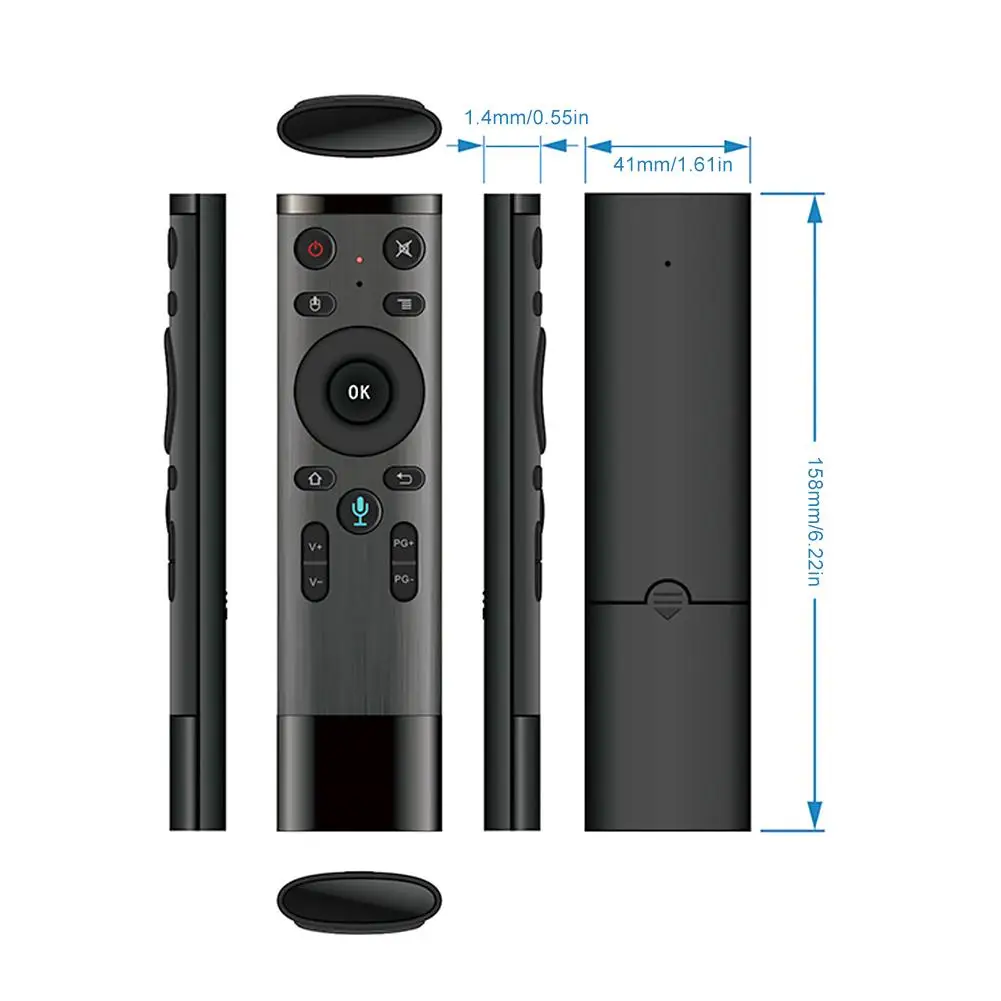 Bluetooth Voice Remote for Smart TV Android Box 5 | PricZone Bluetooth Voice Remote for Smart TV Android Box 5 | PricZone