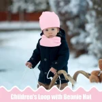 Toddler Winter Beanie  Scarf Set for Babies 0 2 Years 4 | PricZone