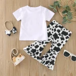 Trendy Summer Outfit Set for Baby Girls with Headband 3 | PricZone