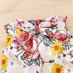 Autumn Baby Girls Outfit Set with Floral Trousers 5 | PricZone