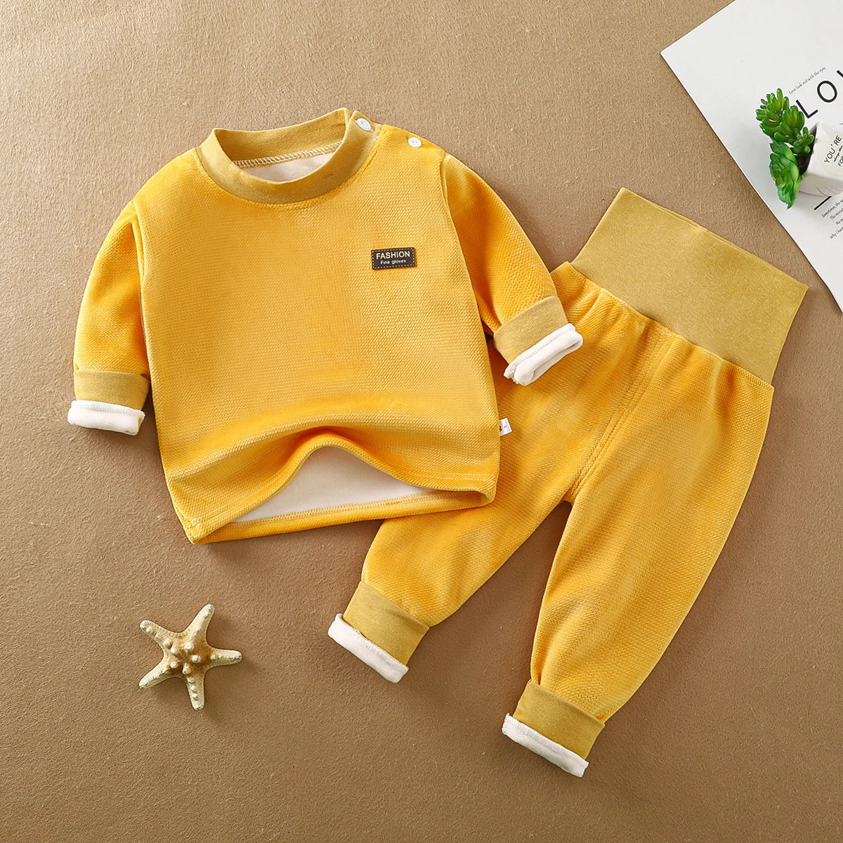 Warm Long Johns Set for Kids Autumn Winter Pajamas 6 | PricZone Warm Long Johns Set for Kids Autumn Winter Pajamas 6 | PricZone