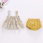Cute Newborn Girls Summer Dress  Shorts Set 4 | PricZone