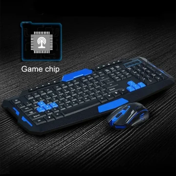 Wireless Gaming Keyboard  Mouse Combo 2 | PricZone