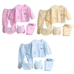 Bobora 5 Piece Newborn Outfit Set 0 3M Essentials 2 | PricZone