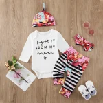 Spring Baby Girls 4 Piece Casual Outfit Set 6 | PricZone