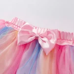 Newborn Easter Dress Set Romper  Rainbow Skirt 3 | PricZone