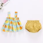 Cute Newborn Girls Summer Dress  Shorts Set 2 | PricZone