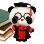 Grad Bear Adorable Panda Plush with Cap  Glasses 1 | PricZone