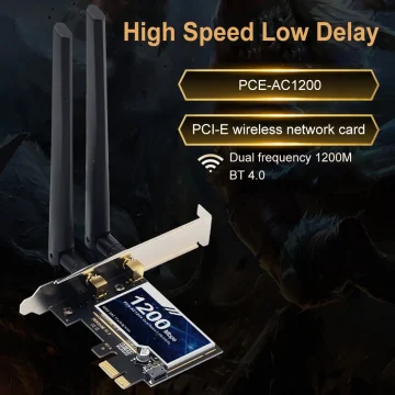 1200Mbps Dual Band Wireless PCIe Adapter 1 | PricZone