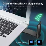 WiFi 6E TriBand Network Adapter 5400Mbps USB 5 | PricZone WiFi 6E Tri Band Network Adapter 5400Mbps USB 5 | PricZone