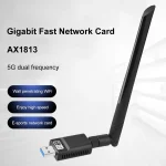 Dual Band USB30 WiFi 6 Adapter 1800Mbps 2 | PricZone