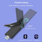 WiFi 6E TriBand Network Adapter 5400Mbps USB 6 | PricZone WiFi 6E Tri Band Network Adapter 5400Mbps USB 6 | PricZone