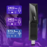 WiFi 6E TriBand Network Adapter 5400Mbps USB 4 | PricZone WiFi 6E Tri Band Network Adapter 5400Mbps USB 4 | PricZone