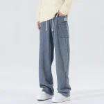 Mens Versatile Wide Leg Work Pants 1 | PricZone