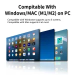 12 Inch Dual Monitor Screen Extender for Laptops 5 | PricZone