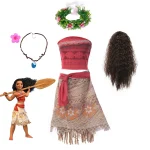Moana Vaiana Princess Cosplay Dress Set 1 | PricZone Moana Vaiana Princess Cosplay Dress Set 1 | PricZone