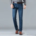 Mens Slim Straight Stretch Casual Jeans 1 | PricZone