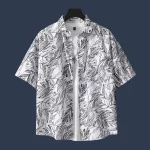 Goose Print Mens Hawaiian Beach Shirt 3 | PricZone