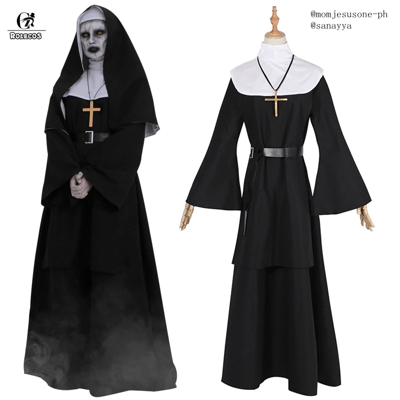 ROLECOS The Nun Cosplay Costume Horror Halloween 2 | PricZone ROLECOS The Nun Cosplay Costume Horror Halloween 2 | PricZone