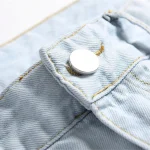 Mens Slim Fit Ripped Patch Baggy Jeans 3 | PricZone