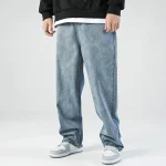 Vintage Washed Denim Pants for Men 1 | PricZone Vintage Washed Denim Pants for Men 1 | PricZone