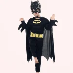 Boys Bat Man Superhero Fancy Black Outfit 6 | PricZone