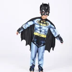 Boys Bat Man Superhero Fancy Black Outfit 4 | PricZone