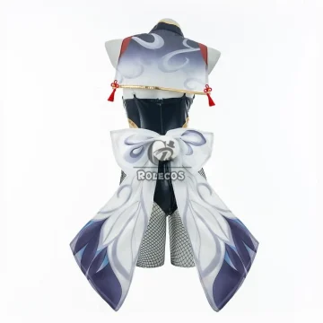 Womens Sexy Genshin Shenhe Bunny Cosplay Costume 2 | PricZone Womens Sexy Genshin Shenhe Bunny Cosplay Costume 2 | PricZone