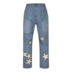 Mens Printed Baggy Hip Hop Denim Jeans 5 | PricZone