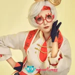 Womens Cosplay Costume Top Skirt Jacket Pantyhose 5 | PricZone Womens Cosplay Costume Top Skirt Jacket Pantyhose 5 | PricZone