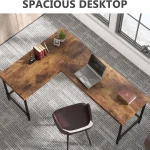 67 Inch Reversible L Shaped Computer Desk 5 | PricZone