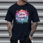Mens O Neck Short Sleeve Streetwear Tee 4 | PricZone